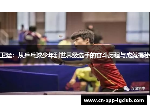 卫猛：从乒乓球少年到世界级选手的奋斗历程与成就揭秘