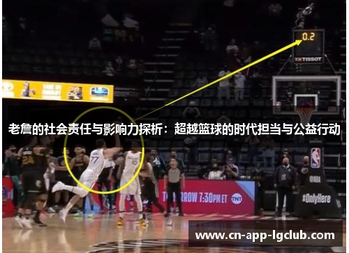 老詹的社会责任与影响力探析：超越篮球的时代担当与公益行动